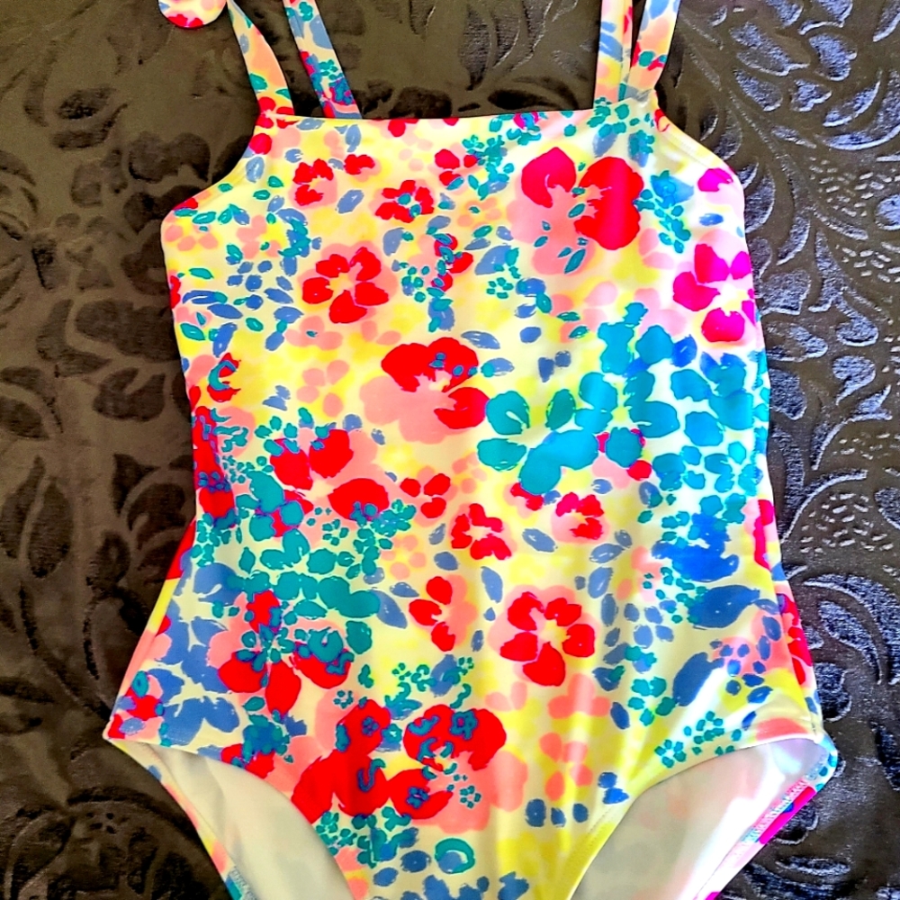 Floral swimsuit size large